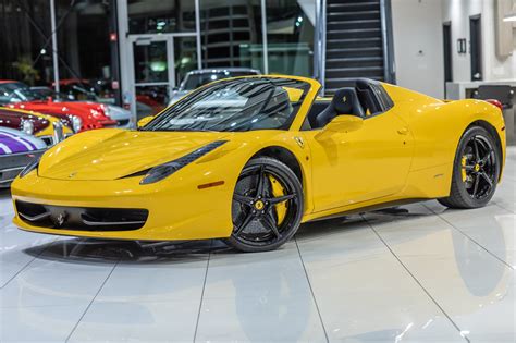 Maybe you would like to learn more about one of these? Used 2013 Ferrari 458 Spider - Original MSRP $333k+ Loaded! CARBON FIBER RACING PACKAGE! For ...