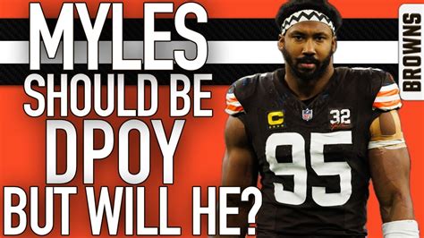 myles garrett should be dpoy here is why youtube