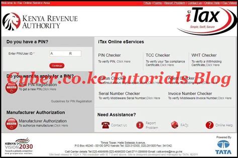 How To Reprint Kra Pin Certificate On Kra Itax Portal