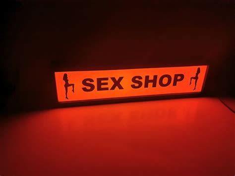 Lighted Neon Sign Sex Shop Lamp Red Lights District 1 Catawiki