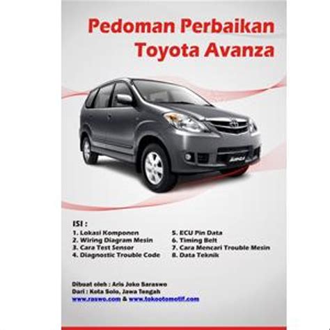 Avanza dipamerkan pertama kali di gaikindo expo, juli 2003 dan diluncurkan desember di tahun yang sama. Jual Pedoman Perbaikan Mobil Toyota Avanza | Data ...
