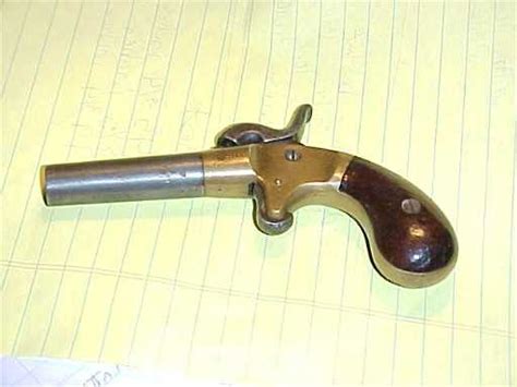 134 Early Black Powder Derringer Style Pistol