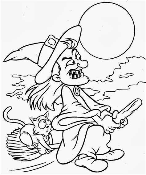 Dibujos de Halloween para colorear e imprimir ~ Dibujos para Niños