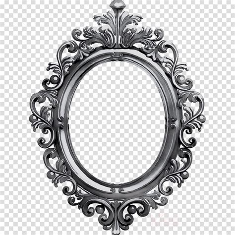 The mirror has a great design which includes angels, owls, zeus or northwind faces and ladies. Vintage Ornament Frame clipart - Ornament, Mirror, Metal ...