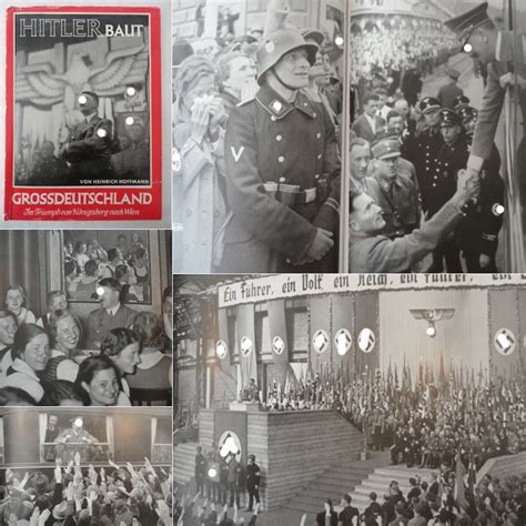 Hitler baut Grossdeutschland im Triumph von Königsberg nach Wien mit