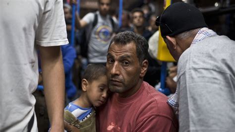 Thousands Of Refugees Flow Into Austria From Hungary Humanitarian