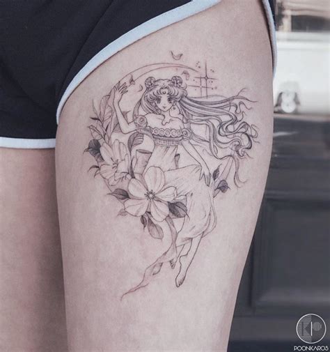 55 Most Beautiful Thigh Tattoos You Will Love Xuzinuo Page 50