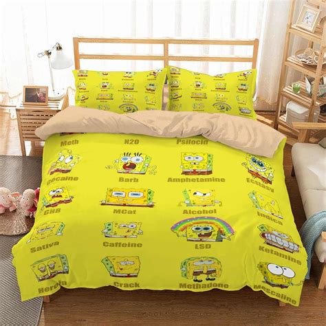 Spongebob squarepants spongebob s bedroom & the krusty krab sets. 3D Customize SpongeBob SquarePants Bedding Set Duvet Cover ...