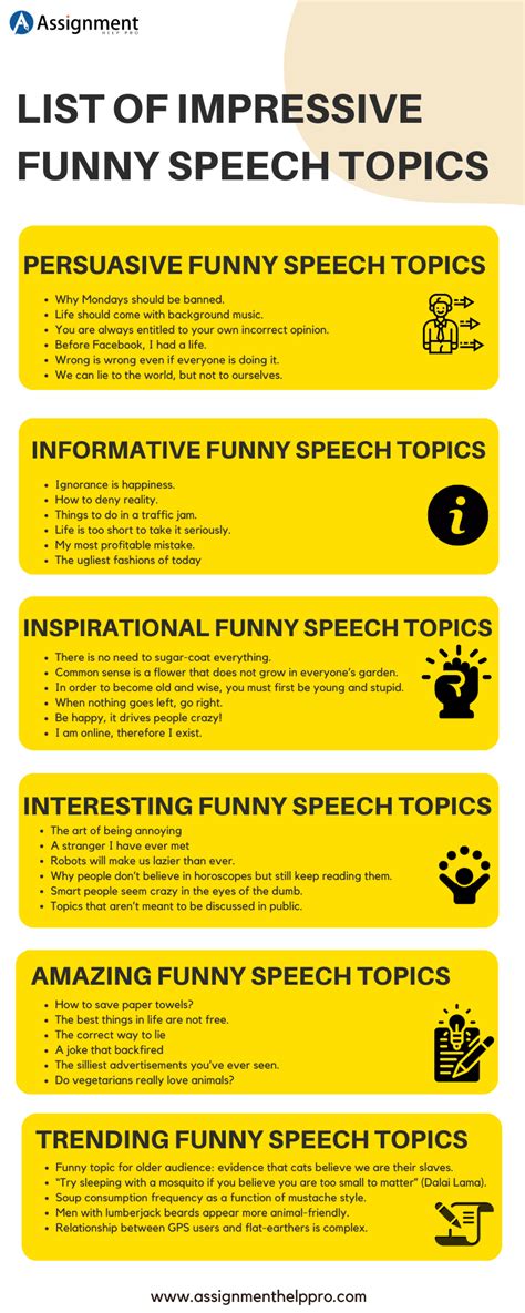 Top 56 Funny Table Topics Examples
