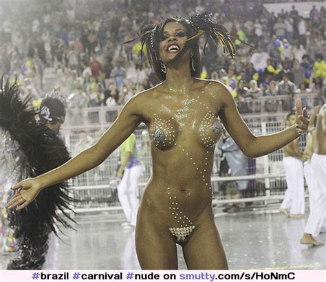 Brazil Carnival Nude Samba Dancer Coveredpussy Coveredtits