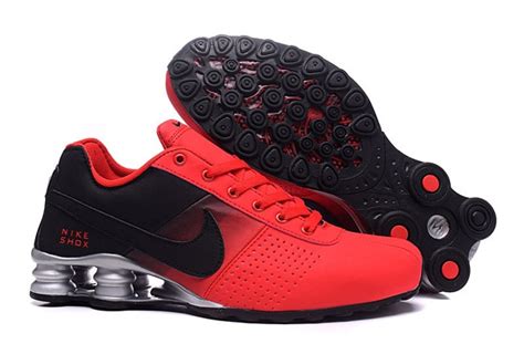 Nike Shox Deliver Men Shoes Fade Red Black Silver Casual Trainers