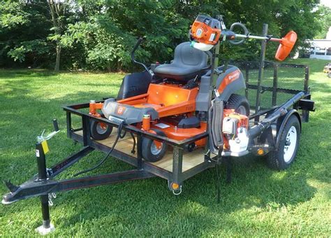 Maybe you would like to learn more about one of these? Husqvarna Z246 Zero Turn Mower Utility Trailer Handheld ...