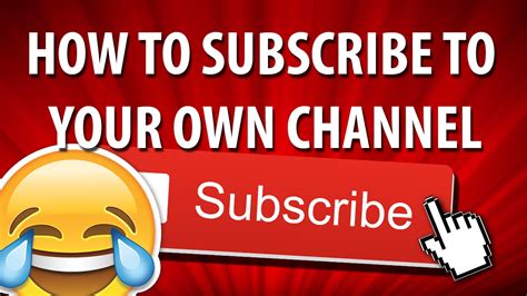 How To Subscribe To Your Own Channel Youtube