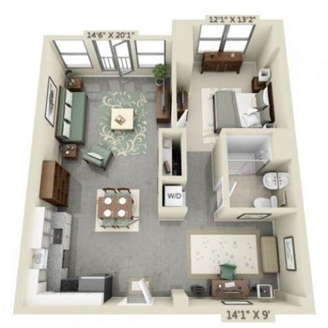 Floor Plans 500 Sq Ft Studio Apartment Layout Draw Felch