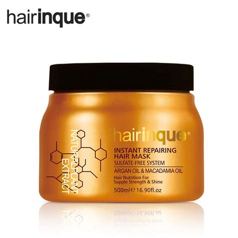 Sulfate Free Argan And Macadamia Nut Oil Hair Mask Hairinque