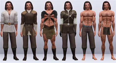 Mod The Sims Halvarg Werewolf Barbarian