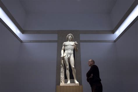 Metropolitan Museum Of Art Unveils Adam A Th Century Statue Restored After It Shattered Wsj
