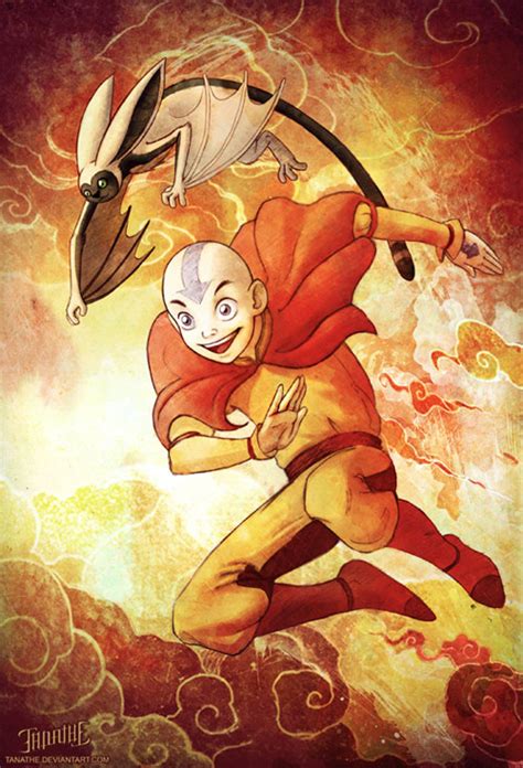 Amazing Artworks Collection Of Aang Naldz Graphics Avatar The Last
