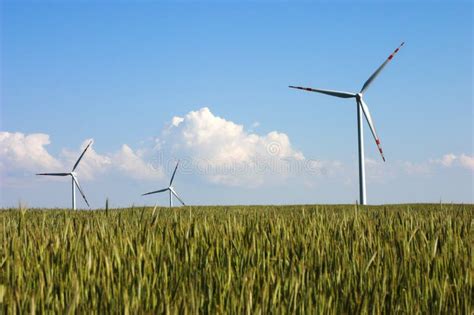 Windmills Stock Image Image Of Production Climate Farm 5439515