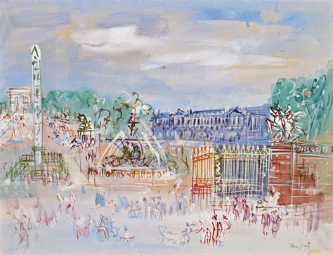 Jean Dufy 1888 1964 Place De La Concorde Christies