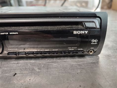 Sony Cdx Gt45ip Radio Stereo Cd Player Xplod 100db Mp3 Wma And Leads