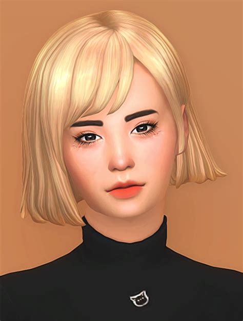 Sims 4 Cc Maxis Match Hair Communauté Mcms™ Nov 2023