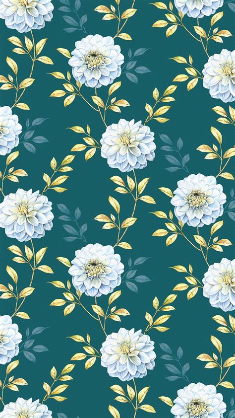 Navy Blue Floral Wallpaper Stty Sane