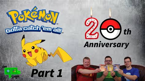 Pokemon Red Game Play 20th Anniversary Pokemon Special Part 1