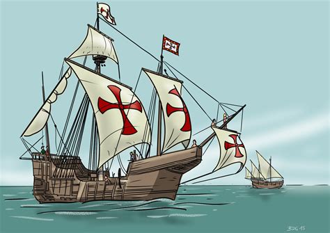 1492 christophe colomb découvre l amerique la santa maria bateau christophe colomb les
