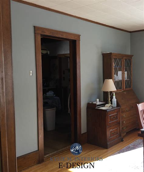 Sometimes using a decorative color makes more sense for painting and accenting the woodwork in your home. Best paint colour for dark wood trim. Sherwin Williams Tin ...