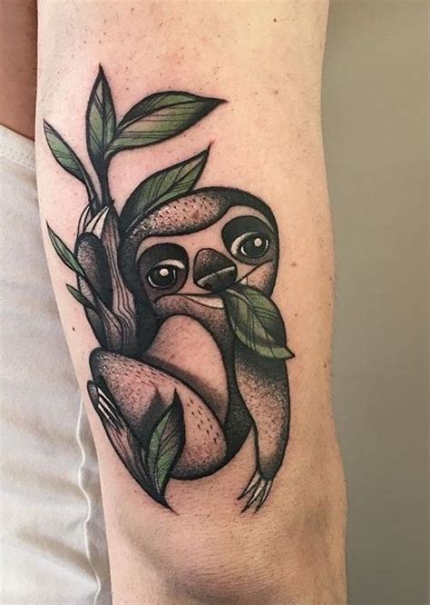 Marlen Mckay Sloth Tattoo Music Tattoos Star Tattoos Leg Tattoos