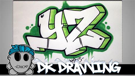 How To Draw Graffiti Letters Step By Step Daniel Radc