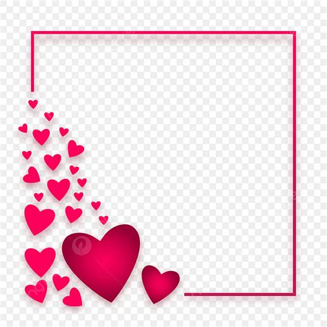 Happy Valentines Day Clipart Hd Png Love Frame Valentine Day Love