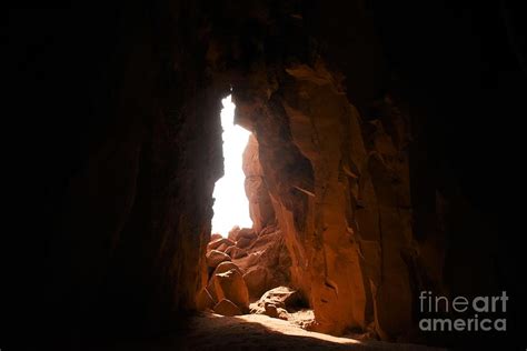 Light Shines Through A Cave Entrance Photograph By Tonya Hance Fine