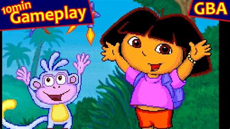Dora The Explorer Super Star Adventures Gba Gameplay Youtube