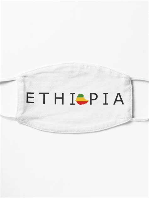 Ethiopia Habesha Map Slogan Design Mask By Radgegear2k92 Redbubble