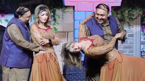 Tasleem Abbas Iqra Malik And Falak Sher 2023 Latest Stage Drama Clip