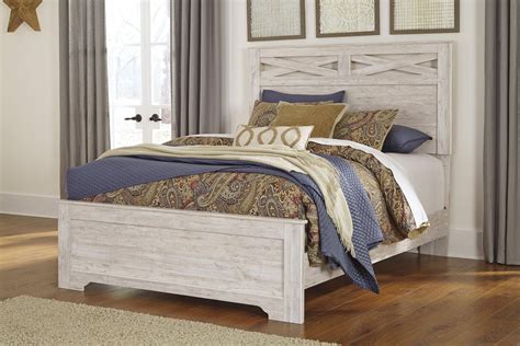 Ashley furniture platform bedroom set. Ashley Briartown B218 Queen Size Panel Bedroom Set 3pcs in ...