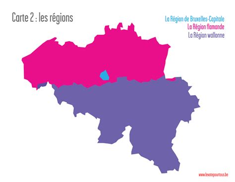 However, french is also used in some areas that border the walloon region. Carte de belgique région » Vacances - Arts- Guides Voyages