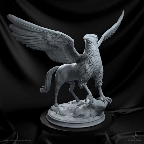 Stl File Griffin Hippogriff・3d Printing Design To Download・cults