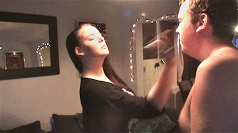Extreme Face Slapping With Slave 401 Small Version Miss Ely Femdom Clips4sale