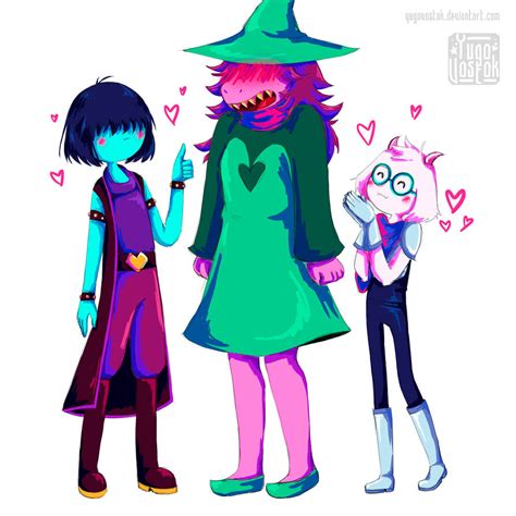 Main characters #3 - Deltarune by YugoVostok on DeviantArt