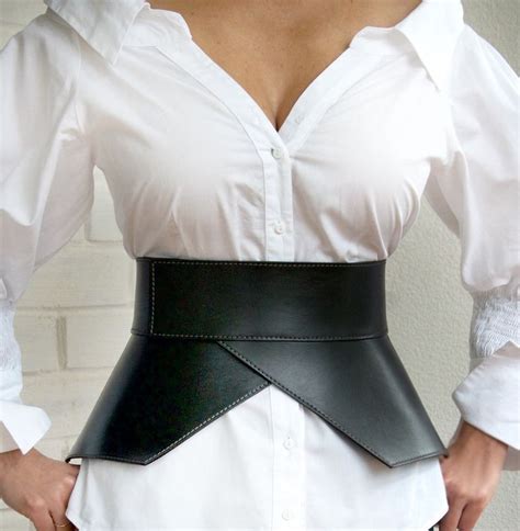 Waist Belt Outfit Peplum Belt Corset En Cuir Leather Corset Belt Dark Academia Outfit Plus