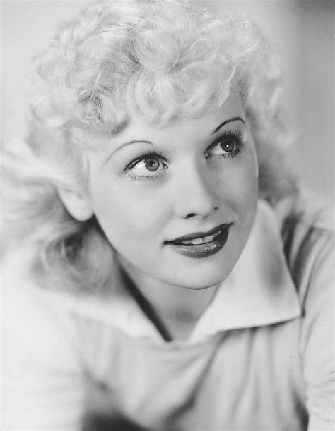 Lucille Ball Platinum Blonde In The 1920s And 30s I Love Lucy