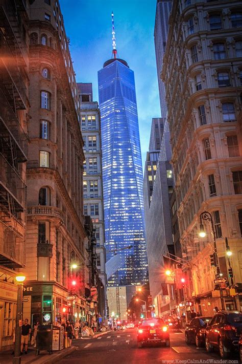 The Facade Of One World Trade Center In New York City