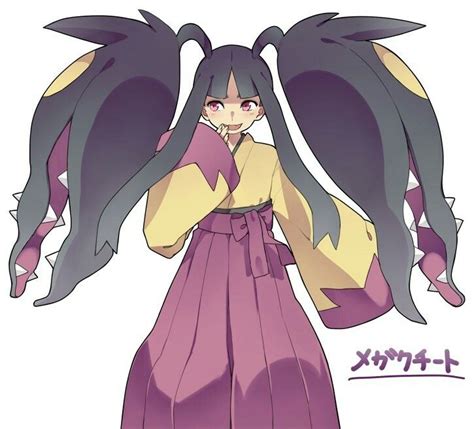 Mawile Girl Pokemon Gijinka Anime Character Design Pokemon Human Form