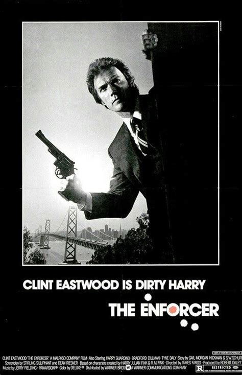 Official theatrical movie poster (#1 of 2) for the enforcer (1976). THE ENFORCER (1976) | Old movie posters, Classic movie ...