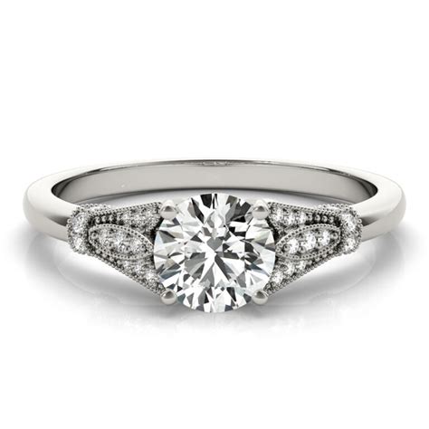 Ornate Engagement Ring Custom Engagement Rings Valeria Fj