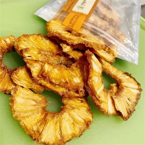 Dried Organic Pineapple Rings Make A Fantastic Addition To Any Diet With Their Fresh Tangy