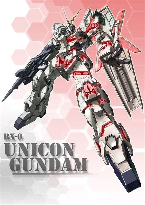 Rx 0 Unicorn Gundam Mobile Suit Gundam Unicorn Anime Mechs Gundam